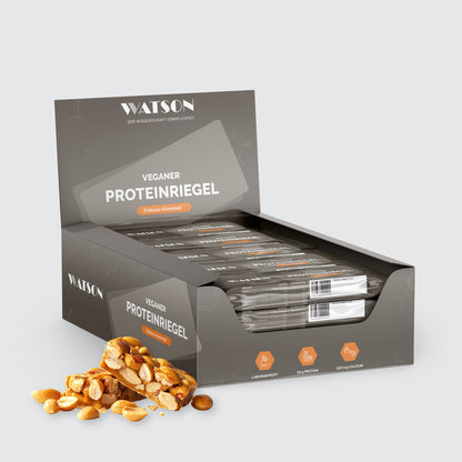 Veganer Proteinriegel